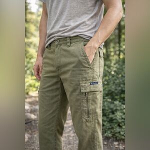 Columbia Olive Cargo Pants for Men